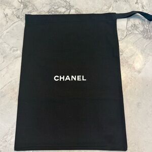 CHANEL Drawstring Dustbag 13.5” x 9.75” Boutique Fresh!